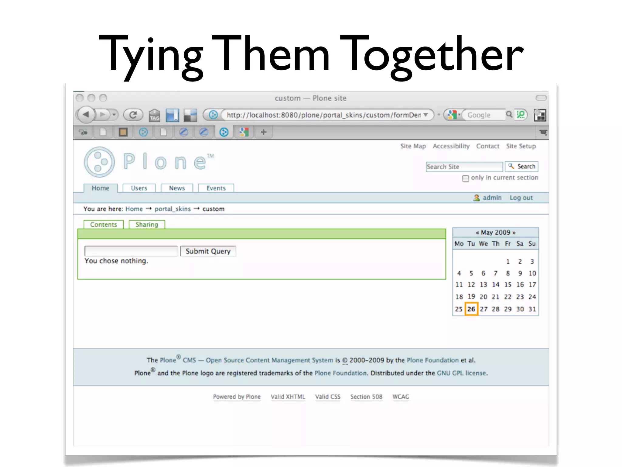 Plone Interactivity