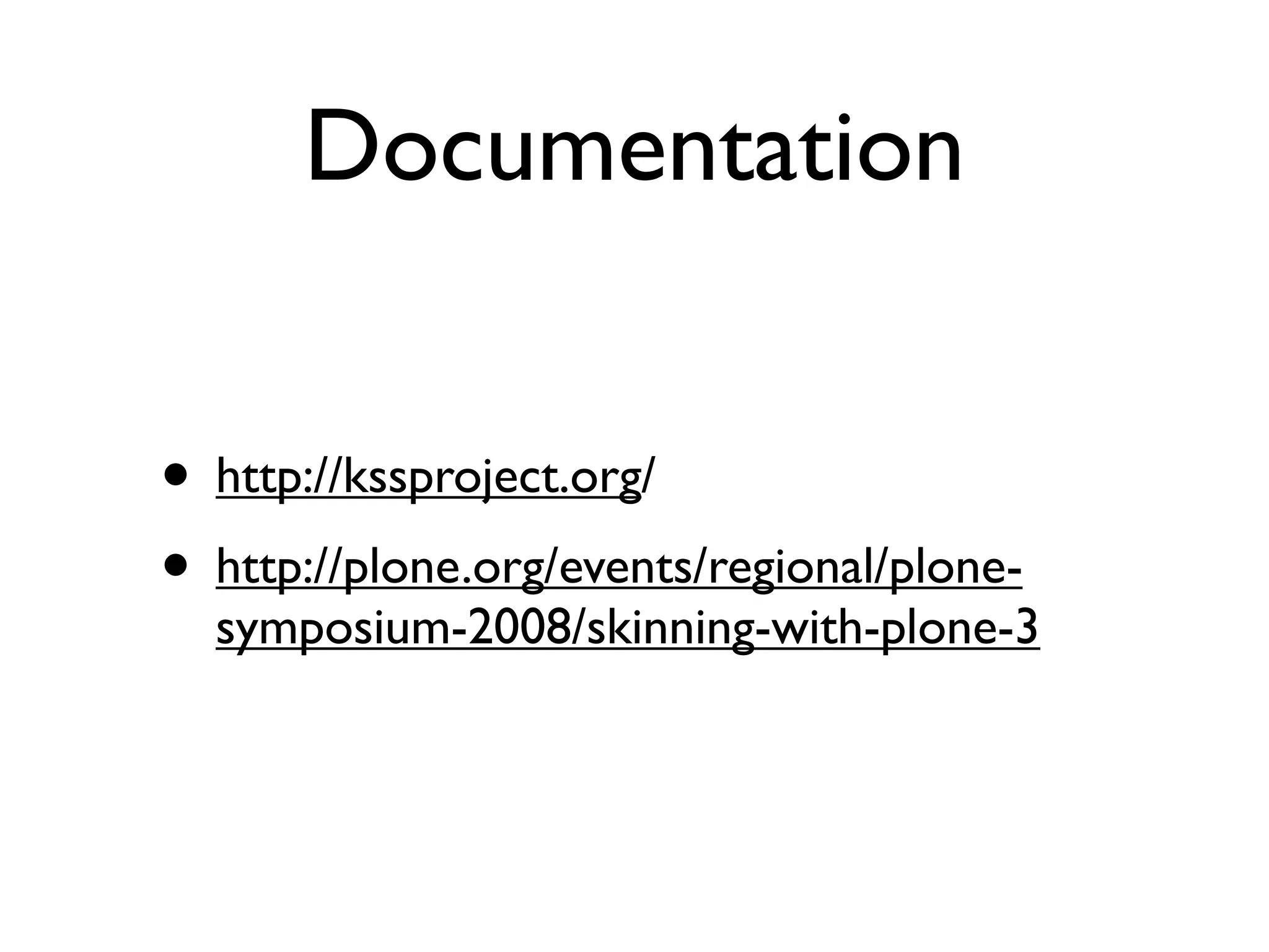Plone Interactivity
