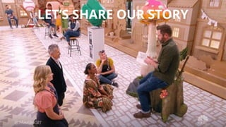 LET’S SHARE OUR STORY
 