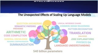 The Unexpected Effects of Scaling Up Language Models
 