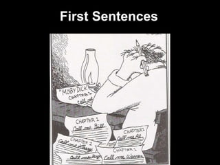 First Sentences
 