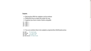 PLOTCON NYC: PlotlyJS.jl: Interactive plotting in Julia | PDF