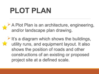PLOT PLANS key features, essential for construction | PPTX