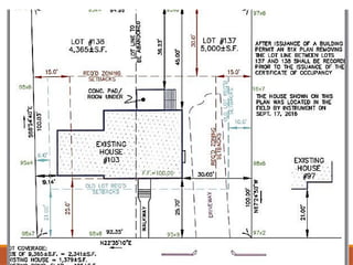 PLOT PLANS key features, essential for construction | PPTX