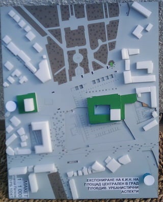 Plovdiv - Bachelor's Degree Diploma Project Scale Model | PPT