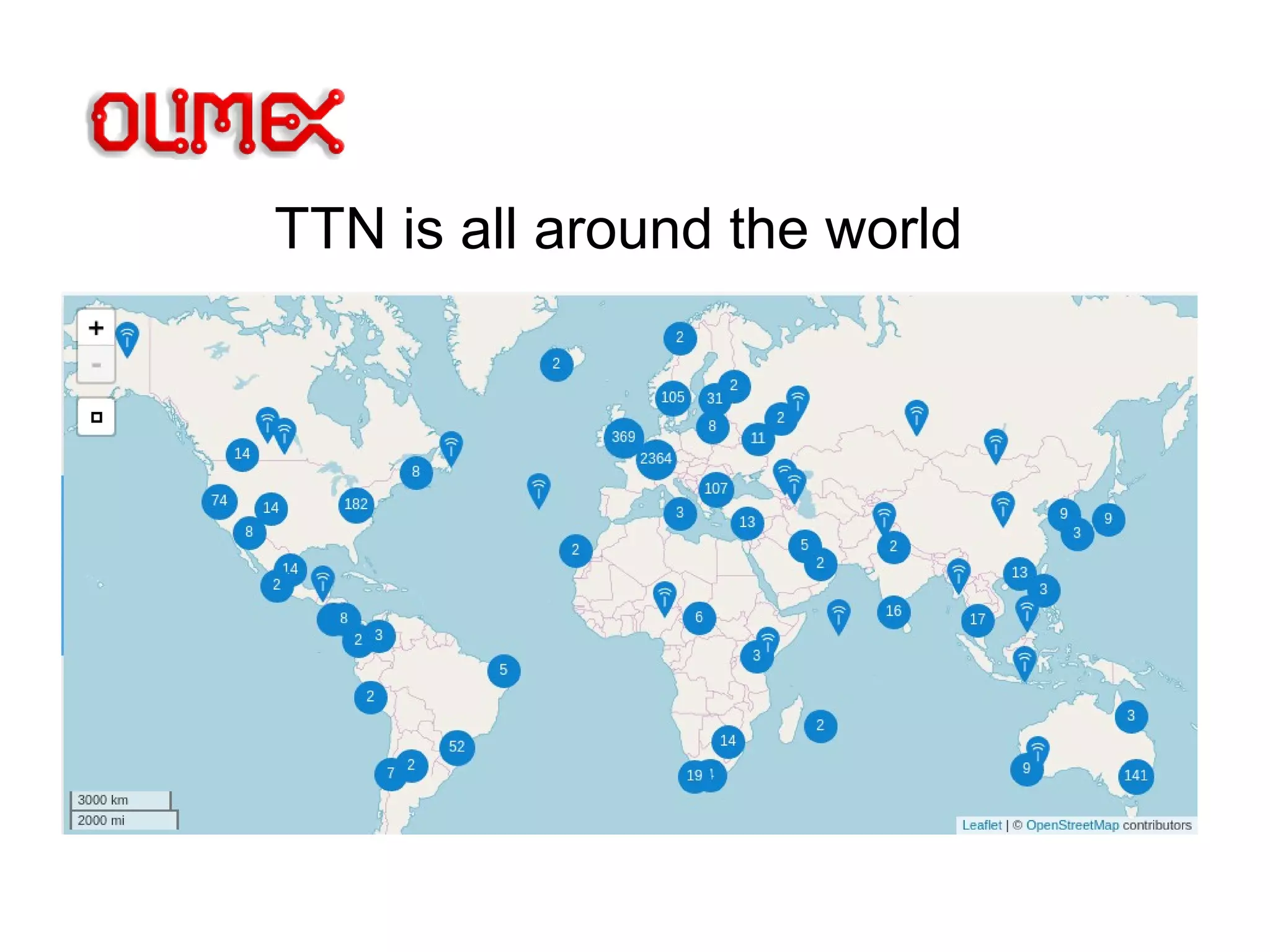 TTN is all around the world
 