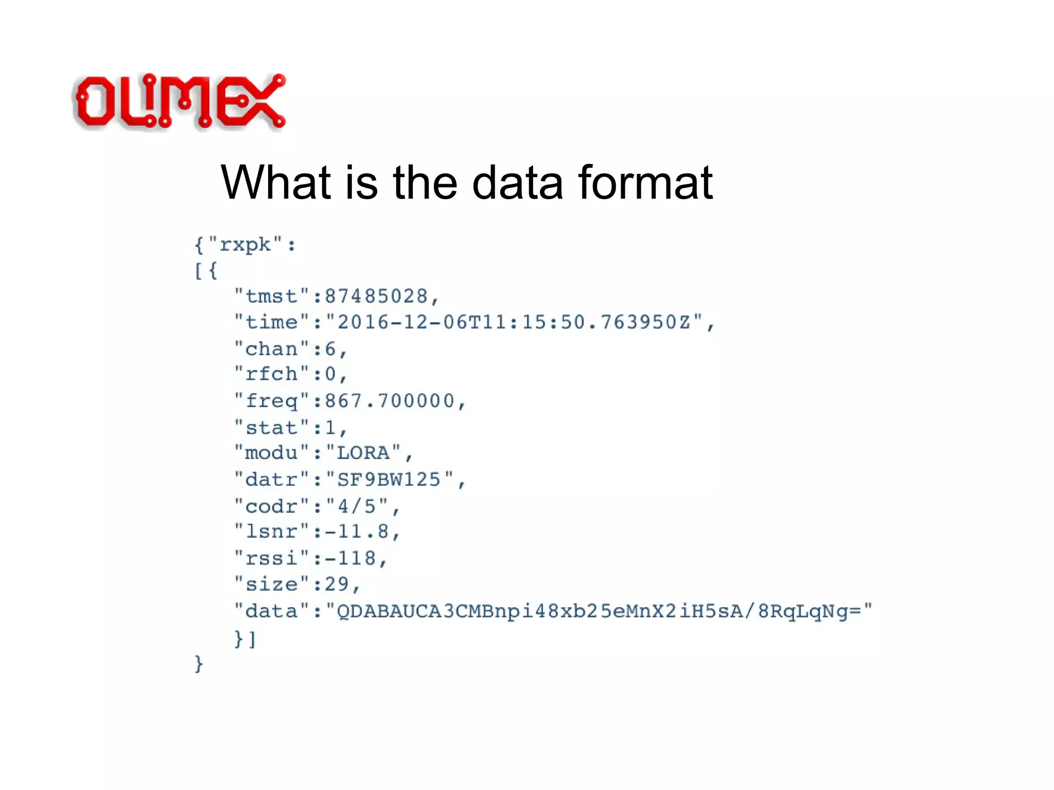 What is the data format
 