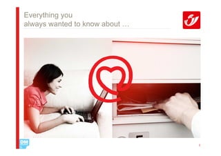 Everything you
always wanted to know about …




                                2
 