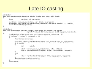 Plpgsql internals | PDF