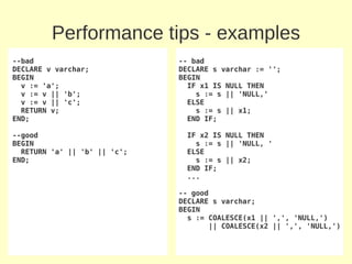 Plpgsql internals | PDF