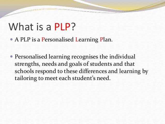 Personalised Learning Plan Template from image.slidesharecdn.com