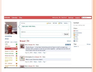 Netbook Reflections STUDENT A – Year 5The Netbooks are really good and it helps me keep all my work together. The Netbooks are also improving my learning by having special programs that are giving me lots challenging activities and games.The Netbooks are a good way of keeping track of your work and ideas which are good because sometimes you need to find something and it will always be on your Netbook.STUDENT B – Year 6The netbooks are great, though unfortunately there seems to always be problems with them. The netbooks all have trojan horses and I think that the screen it too small. The sound is really annoying because it keeps stuffing up and going, then I have to fix it over and over. The netbooks are really cool though because it makes my homework so much easier to do.  It also helps at my home when my two sisters need the computer for homework because one of them can use my laptop while the other one uses the home computer. It just makes a whole heap of work easier, I can't even  remember how I coped without it!! I hate one note, google sketchup and things that are complicated that you don't actually need...I HATE ONE NOTE!! The reason why I hate one note is because its pointless, it's just one of those creations that doesn't need to be made. The actual netbooks are pretty good the only problem is the size because it hurts your eyes and its just unhelpful because you can't see the whole screen. The other annoying thing about the netbooks are that they are slow and the sound always stuffs up. The screen really needs to be bigger. The netbooks are forfulling their purposes, it just that they come with quite a few long, thick strings. Oh yeah and one time I turned my netbook on and I was doing homework and that netbook just turned itself off and then when I turned it back on everything looked like a 1980 computer and it was all grey and all of my stuff was deleted. Then I turned it off and back on and then it was all back and it was normal again....weird.  So to be honest with you I reckon that the creators of the netbook should come back in a few more years with a better netbook