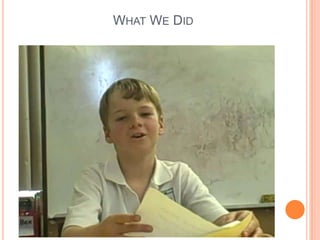 2. Objectives and AssessmentDevelop objectives and authentic assessments for determining what you want learners (adults or students) to be able to know and do after the project and how you will determine they have indeed mastered the objectives your project laid out.