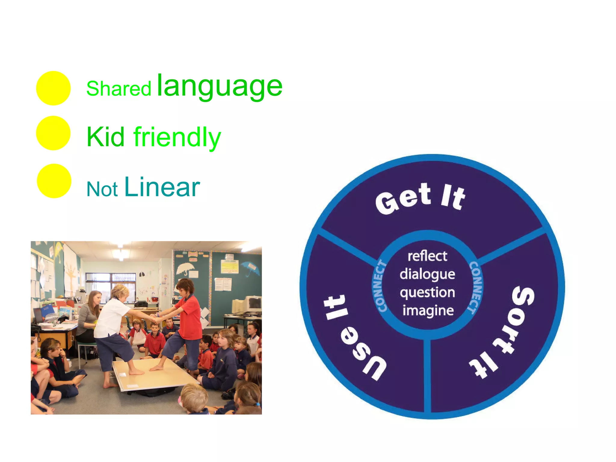 Shared   language Kid  friendly Not  Linear 