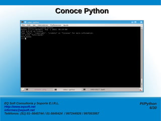Programación en Pl/Python | PDF