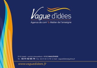 Plaquette Vague d'idées