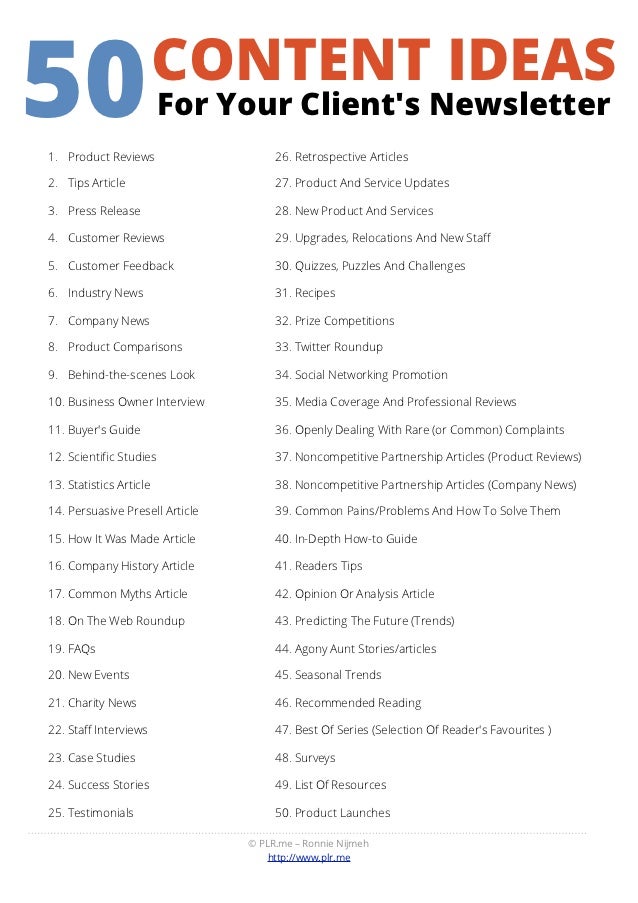 Product Reviews Content Ideas. data analysis newsletter. email newsletter examples. newsletter ideas april is the month of. coupons in email marketing. 10 promotional content ideas for your next newsletter