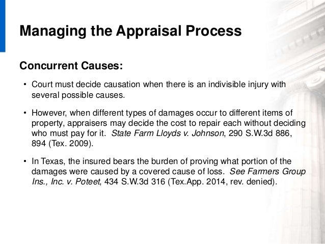 After An Appraisal Award Is Signed Can One Side Unilaterally