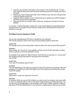 Plr starter pack_volume_2_the_intermediate | PDF