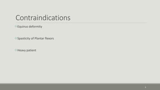 Posterior leaf spring orthosis | PPT