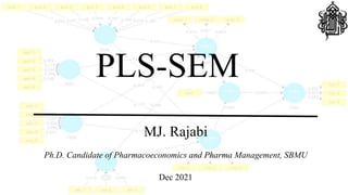 PLS-SEM
MJ. Rajabi
Ph.D. Candidate of Pharmacoeconomics and Pharma Management, SBMU
Dec 2021
 