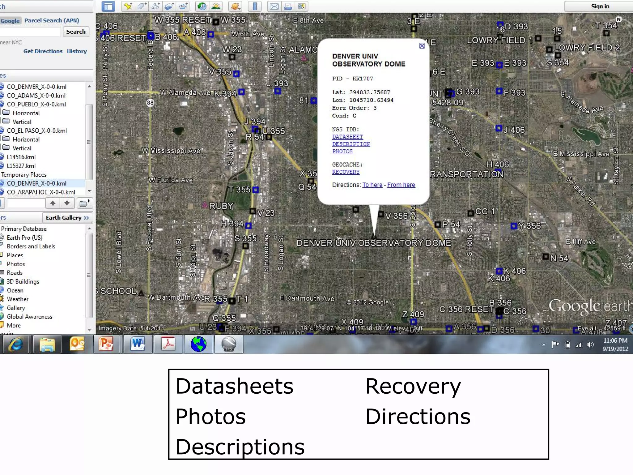 Datasheets     Recovery
Photos         Directions
Descriptions
 