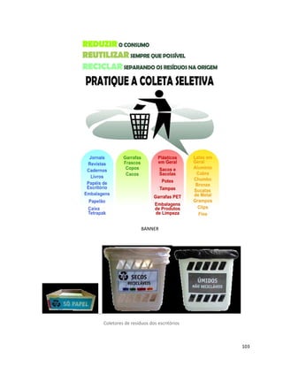 BANNER
Coletores de resíduos dos escritórios
103
 