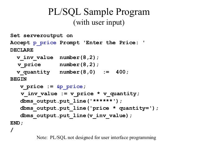 sample p l