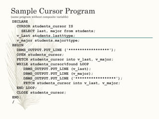Plsql | PPT