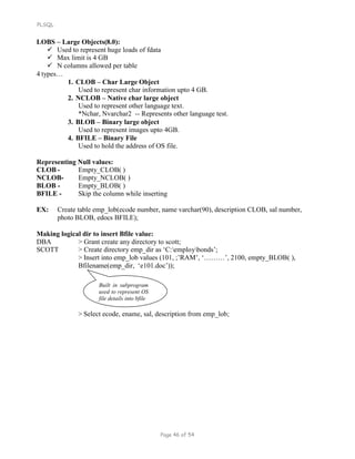 PLSQL | PDF
