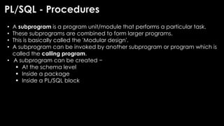 UNIT III Procedural Language and SQL.pdf