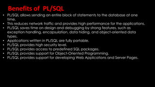 UNIT III Procedural Language and SQL.pdf