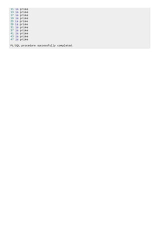 PL/SQL Complete Tutorial. All Topics Covered | PDF