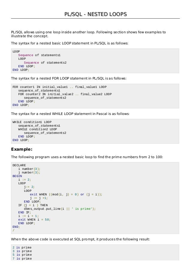 PL/SQL Complete Tutorial. All Topics Covered