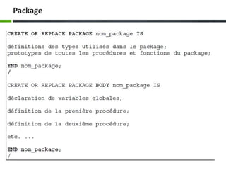Package
 