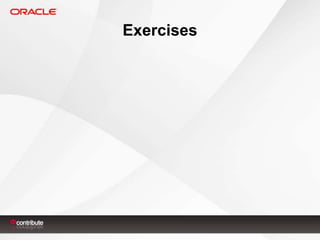 Exercises

 