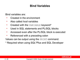 PLSQL Fundamentals-Declaring PL/SQL Variables | PPT