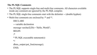 PL SQL Introduction- Blocks&example.pptx