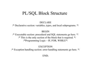 PLSQLIntroduction.ppt