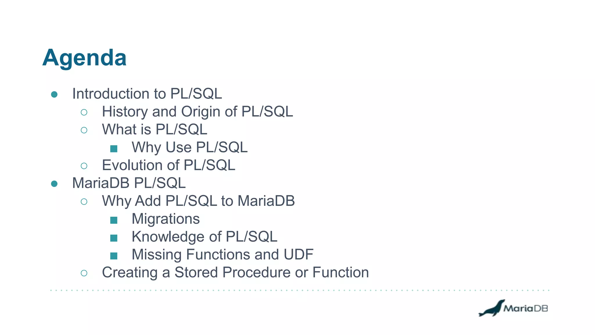Writing powerful stored procedures in PL/SQL | PPT