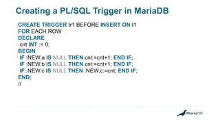 Writing powerful stored procedures in PL/SQL | PPTX