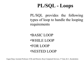 Plsql overview | PPT