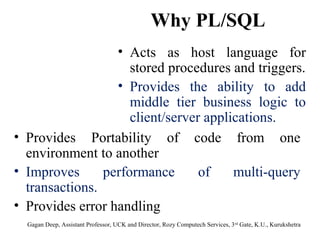 Plsql overview | PPT