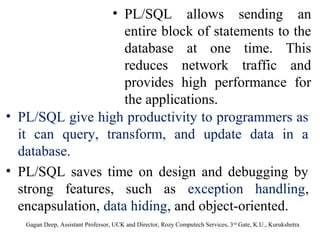 Plsql overview | PPT
