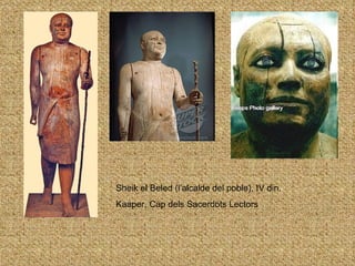 Sheik el Beled (l’alcalde del poble), IV din. Kaaper, Cap dels Sacerdots Lectors 