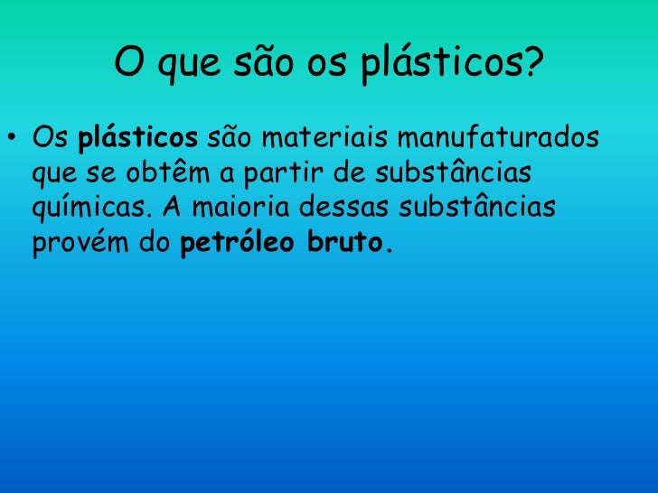 Plásticos