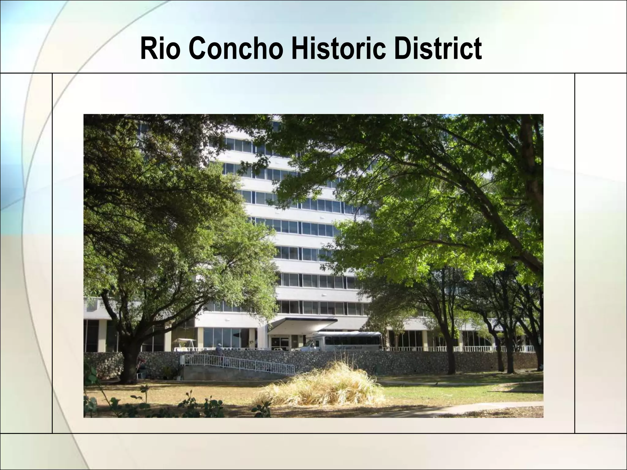 Rio Concho Historic District