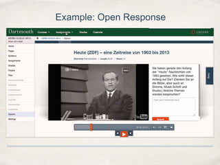 Example: Open Response
 