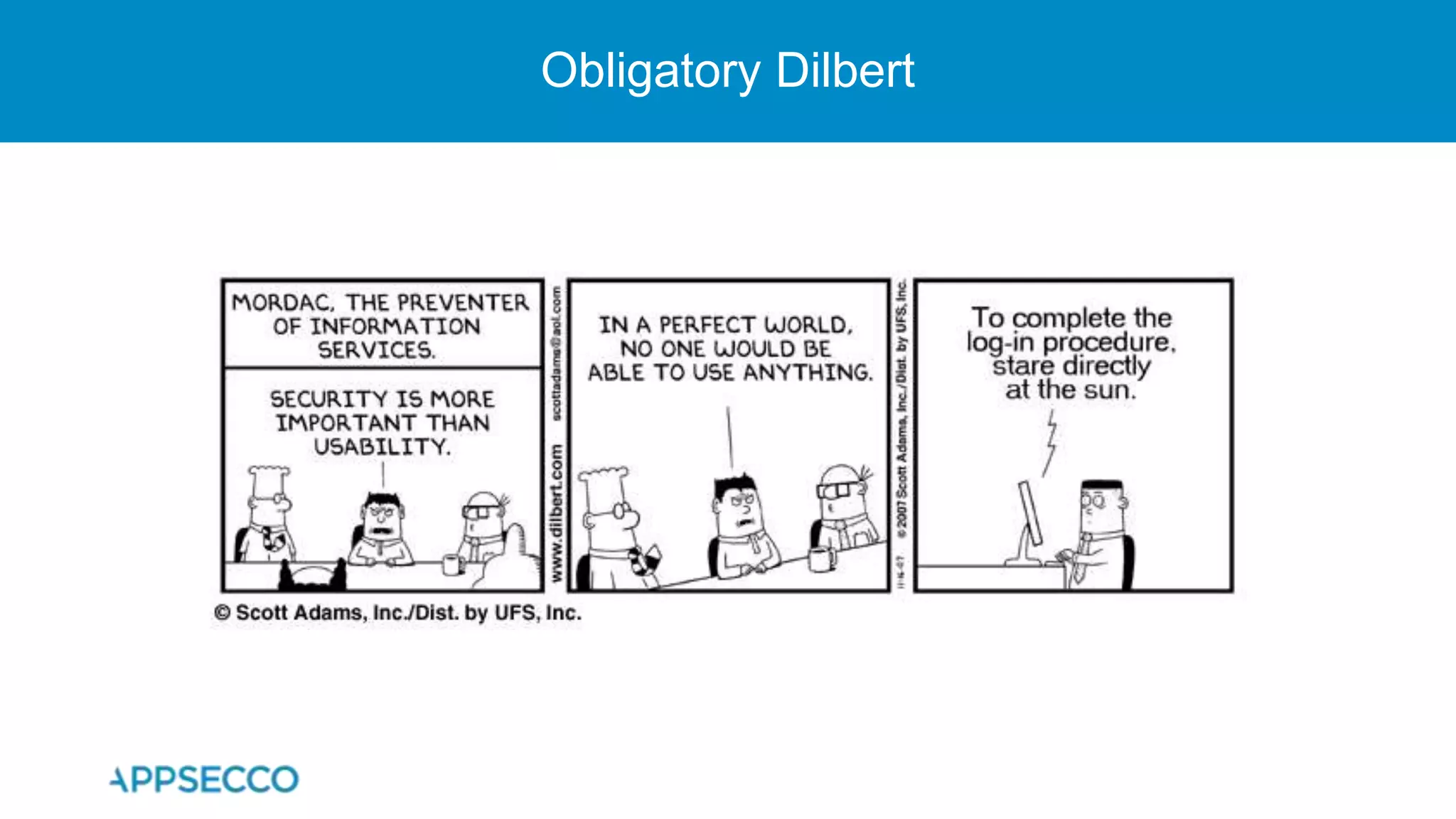 Obligatory Dilbert
 