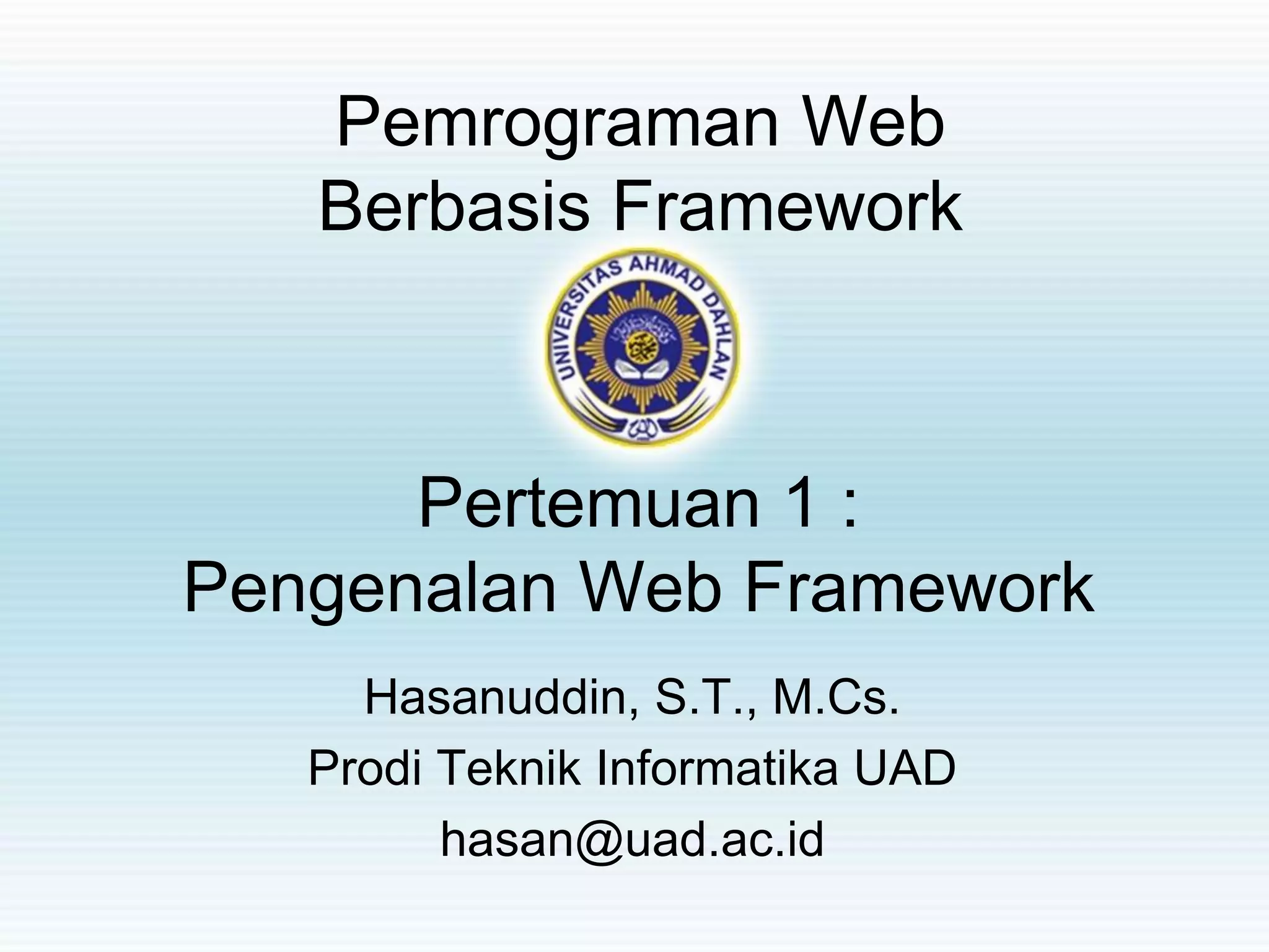Plugin chapter-12-materi-kuliah-web-framework1-pengenalan-web-framework ...